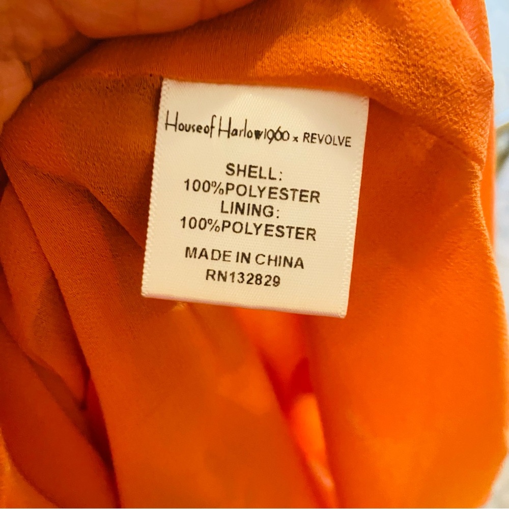 House of Harlow 1960 X REVOLVE Sheila Skirt Tie Dye Multi Print Mini Skirt sz M - Picture 10 of 10